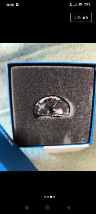 Pavone Swarovski piccolo