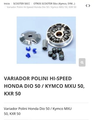 Variador Polini Hi-Speed