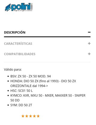 Variador Polini Hi-Speed