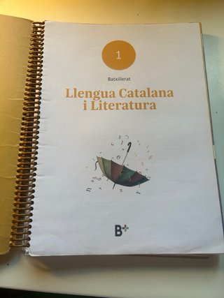 Llengua Catalana i Literatura 1