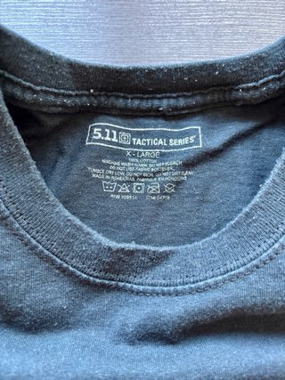 Camiseta 5.11 Tactical Negra