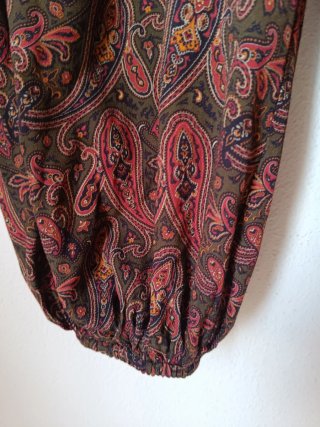 Pantalón bombacho Zara estampado