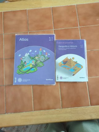Geografía e Historia 1° ESO Atlas y Diario