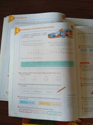 Matemáticas 5 ° quinto primaria