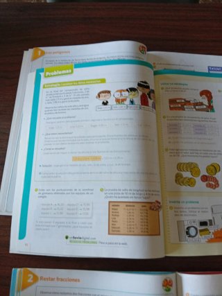 Matemáticas 5 ° quinto primaria