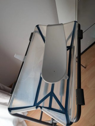Bañera bebé con patas y reductor