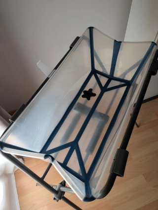 Bañera bebé con patas y reductor