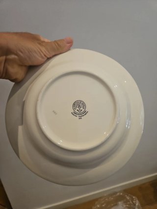 Vajilla Cartuja de Sevilla Porcelana