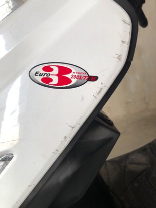 Kymco Yager GT125 Scooter Blanca