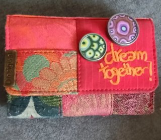 Cartera Desigual mediana patchwork