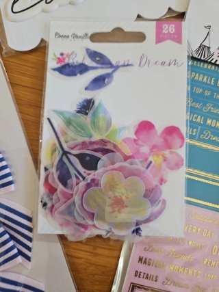 Kit NUM 1 Adornos Bonitos scrapbooking