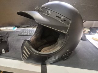 Casco Bell Moto 3 Negro Mate