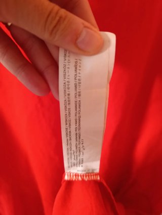 Vestido Mango Rojo