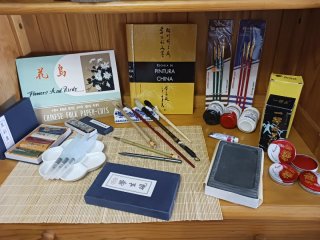 Kit escritura y pintura oriental