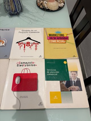 PACK 8 LIBROS FP GRADO MEDIO ACTIVIDADES COMERCIAL