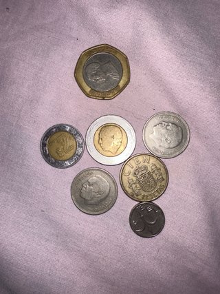 Lote Monedas Extranjeras Varias
