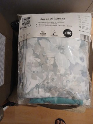 Juego de Sábanas Printex Home 180 sin estrenar