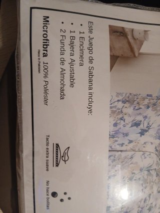 Juego de Sábanas Printex Home 180 sin estrenar