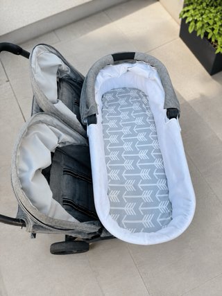 Valco Baby Snap Duo Gemelar + Capazo + Burbuja