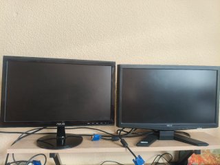 Monitor ASUS 18.5 VS197D Negro