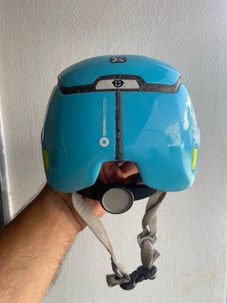 Casco bici infantil azul