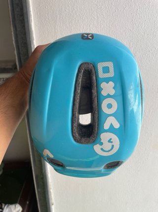 Casco bici infantil azul
