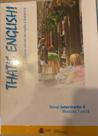 Curso de Inglés That's English! Nivel II