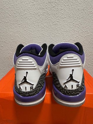 Jordan 3 Purpple talla 38,5