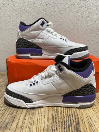 Jordan 3 Purpple talla 38,5