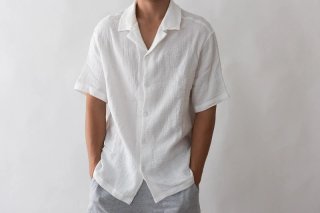 Camisa blanca manga corta