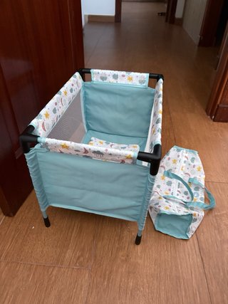 Cuna infantil portátil para muñeco bebé