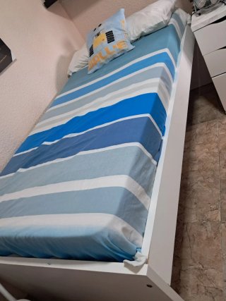 Cama nido juvenil con armario