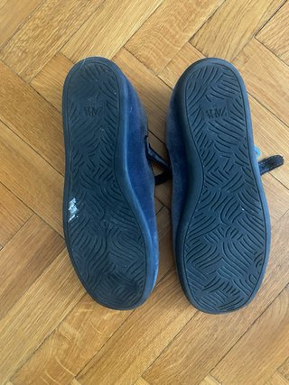 Bailarinas Zara Talla 36 azul marino