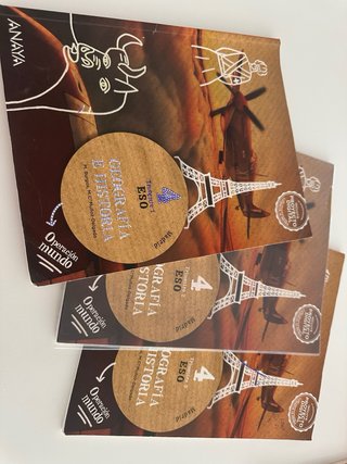 Libros de Texto 4 EDO Gredos GSD.