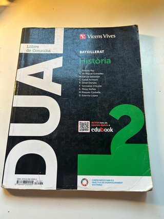 Història dual batxillerat 2