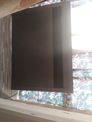 Cabecero 150cm Madera  y mesa de noche