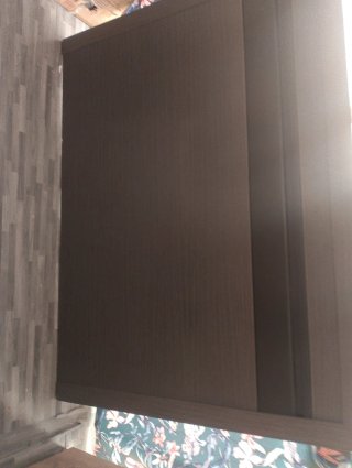 Cabecero 150cm Madera  y mesa de noche