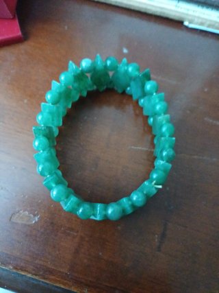 Bracciale elastico quarzo avventurina senza marca