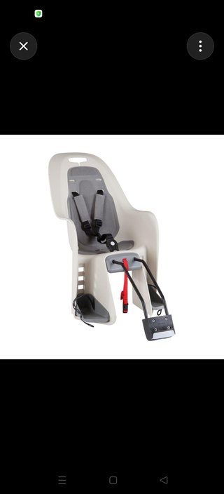 Silla Portabebés Bicicleta ELOPS 100 + Fijación