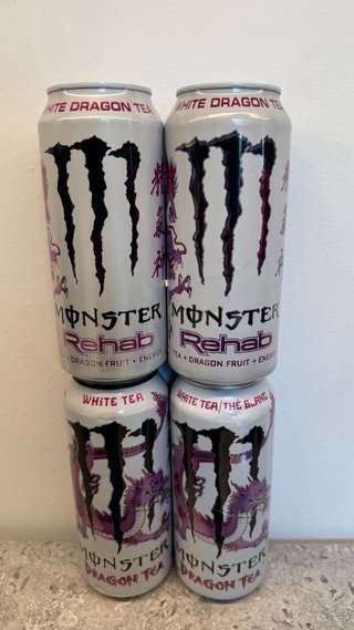 Monster latas canettes collezione VUOTE