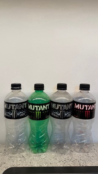 Monster latas canettes collezione VUOTE