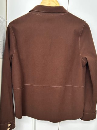 Chaqueta entretiempo marrón