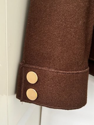 Chaqueta entretiempo marrón