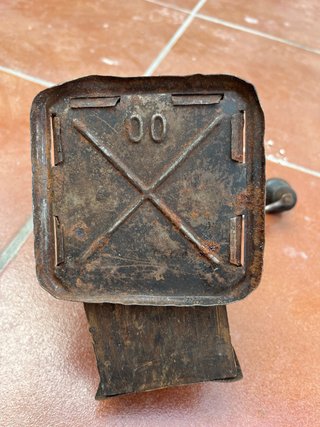 Antiguo molinillo de café