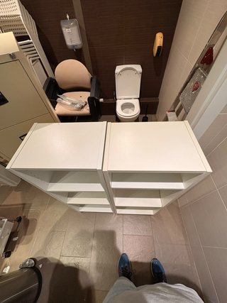 2 Estanterías Blancas IKEA BILLY (Oficina/Hogar)