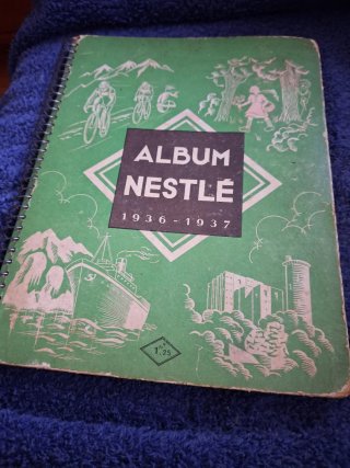 Álbum Cromos Nestlé completo Atletismo Francés 193