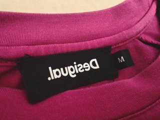 Camiseta deportiva Desigual Talle M