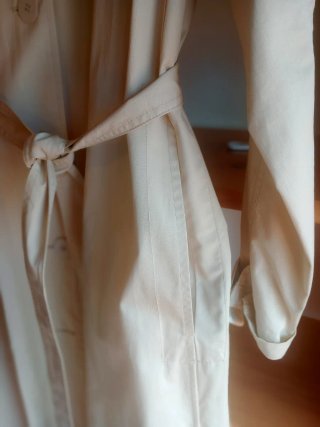 Gabardina Mango Beige Talla S/M