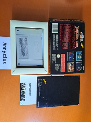 Dragon's Lair SNES PAL