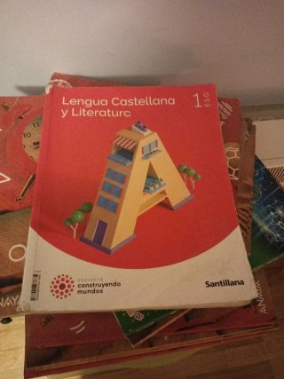 Libros de texto 1'ESO, varias asignaturas
